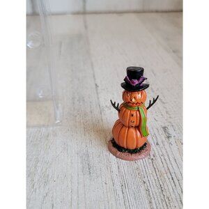 Lemax Pumpkin Snowman Halloween Village‎ accessory spooky town